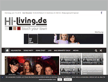 Tablet Screenshot of hi-living.de